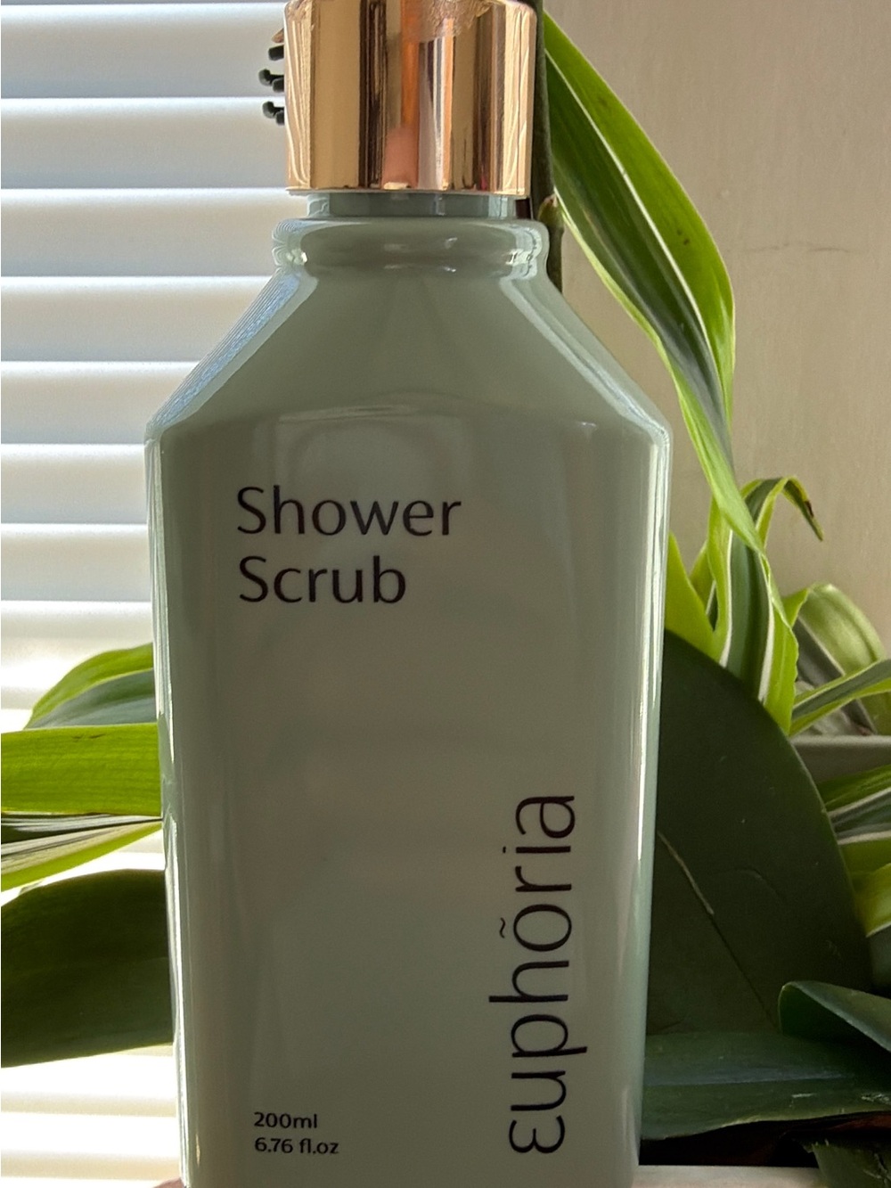 Shower Scrub – Cream Green